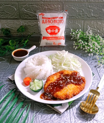 Chicken Mushroom Donkkaseu (Ayam Katsu Korea