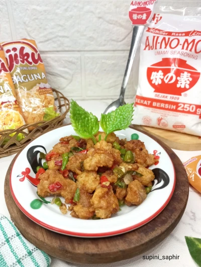 Chicken Popcorn Sambal Matah