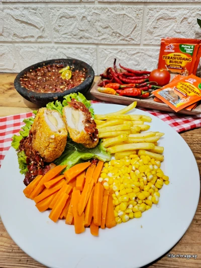 CHIKEN CORDON BLEU SAMBAL TEMPONG
