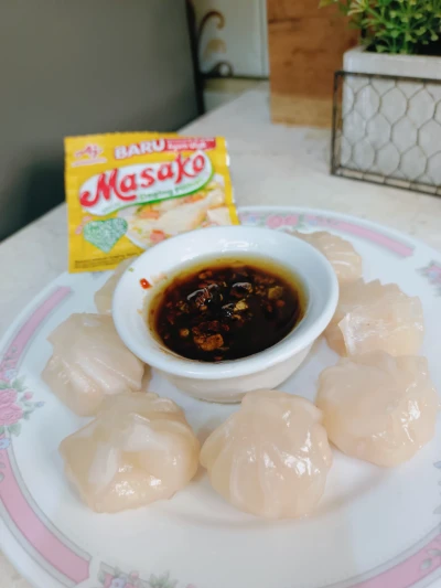 Chili Oil untuk cocolan dimsum, gyoza, hakau