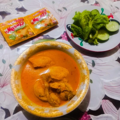 Dada Ayam Gulai ala Masako
