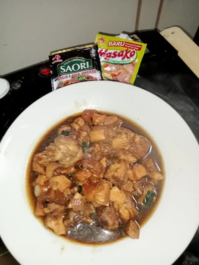 Daging ayam saus lada hitam