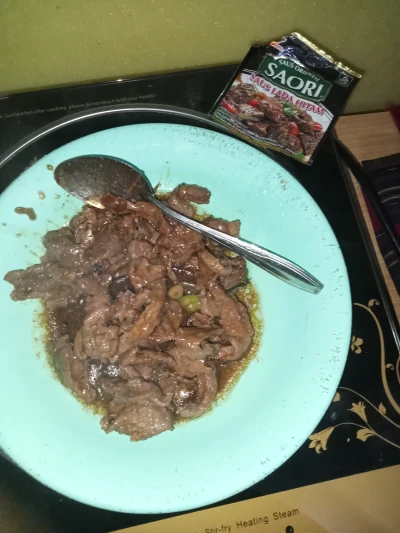 Daging lada hitam Saori