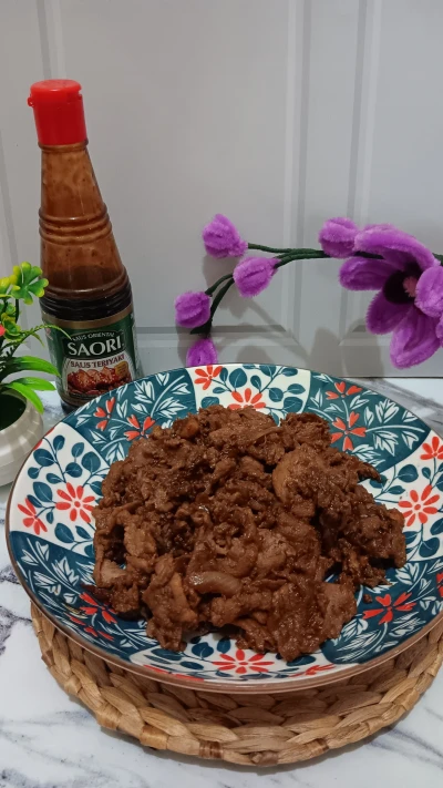 Daging sapi slice saos teriyaki spesial idul adha