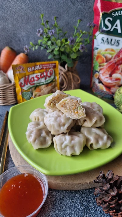 Dimsum Ayam Brokoli ala Masako