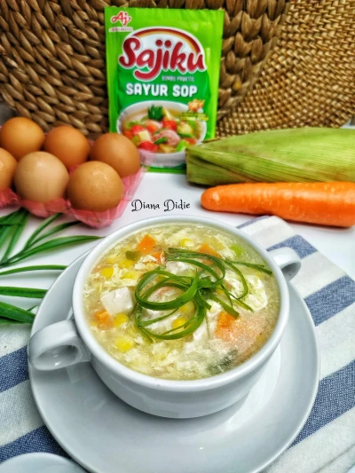 Egg Drop Soup Ala Sajiku