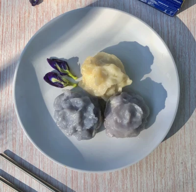 Flower Cheese Dumpling