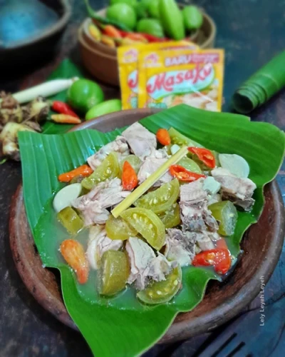GARANG ASEM AYAM TANPA SANTAN