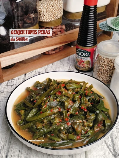 Genjer Tumis Pedas ala SAORI®
