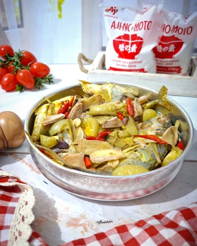 GINGER STEAM FISH ala AJI-NO-MOTO® (Steam Ikan Kembung)