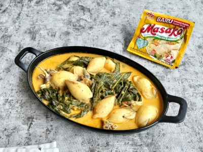 Gulai Cumi Isi Tahu Telur ala Masako