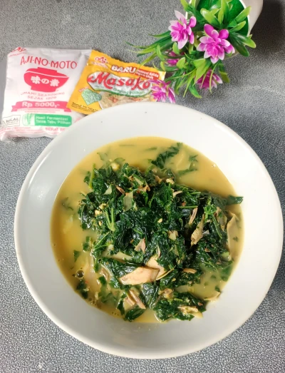 Gulai Daun Singkong Kecombrang