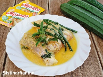 Gulai Ikan Kacang Panjang