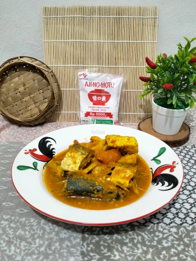Gulai Ikan Kembung Tahu Tanpa Santan