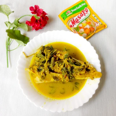 Gulai Kepala Baung Ruku-ruku