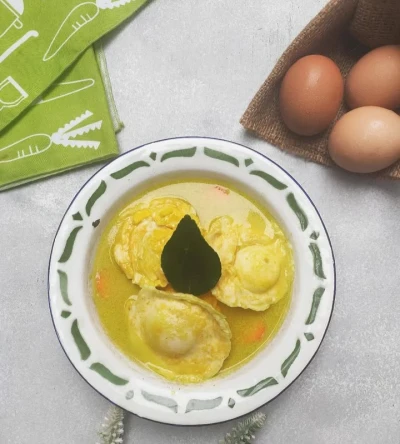 Gulai Kuning Telur Ceplok