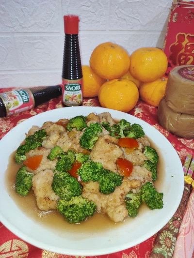 Gurame Goreng SAORI Saus Tiram