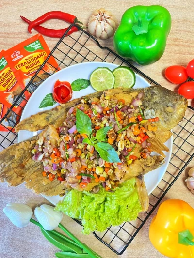 Gurami Crispy Sambal Matah