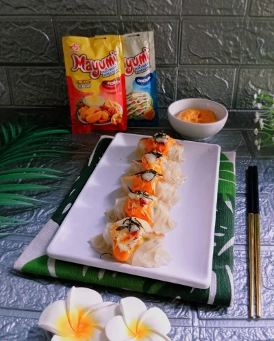 Gyoza Mentai Mozarella