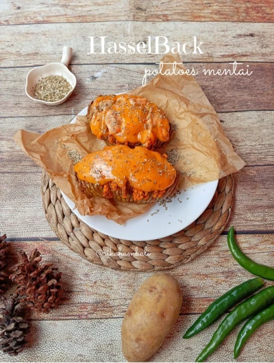 HasselBack potatoes mentai