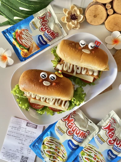 Hotdog Cheesy Beef Patties Mayumi
