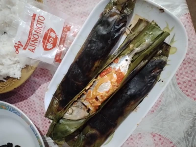 Ikan banyar pepes
