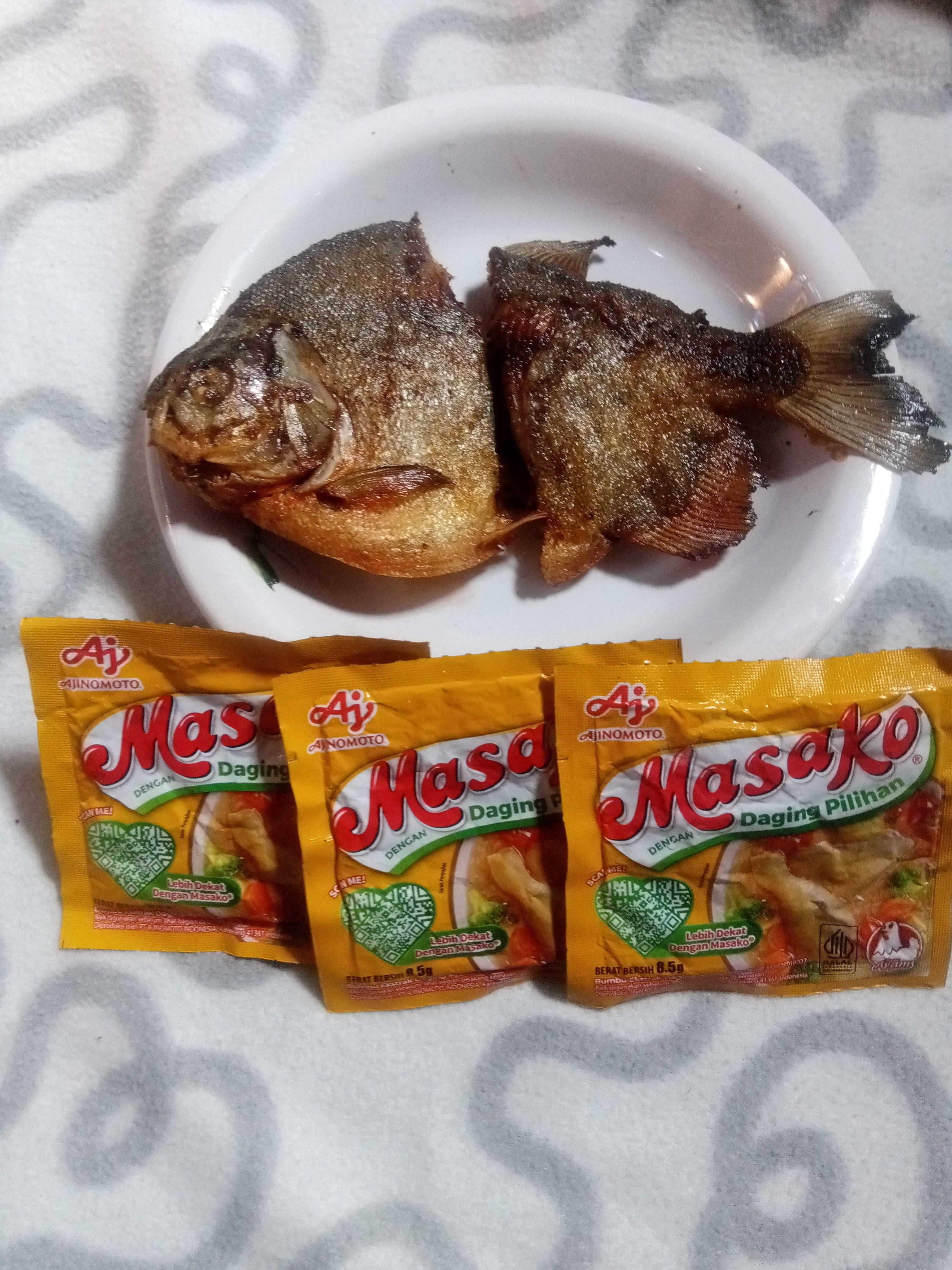 Ikan Bawal Goreng