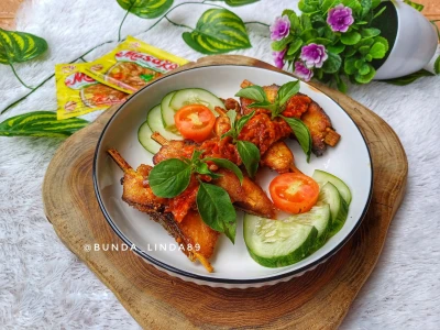 Ikan Cucut Asap Sambel Terasi