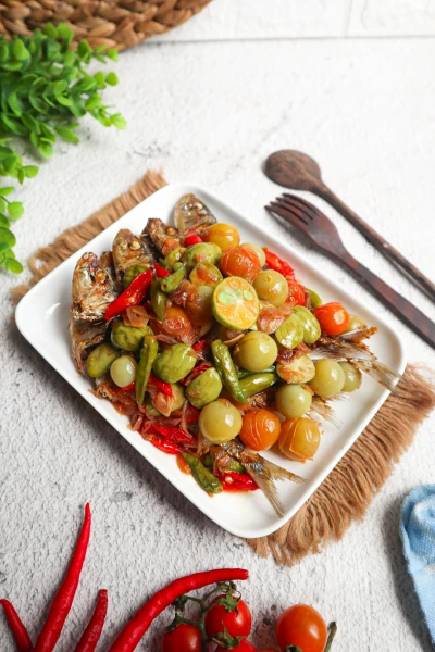 Ikan Dencis Sambal Cung Terasi