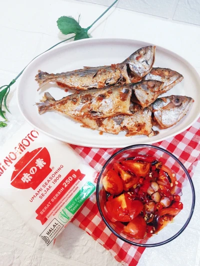 Ikan kembung sambal kecap