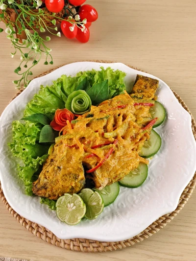 Ikan Nila acar Kuning