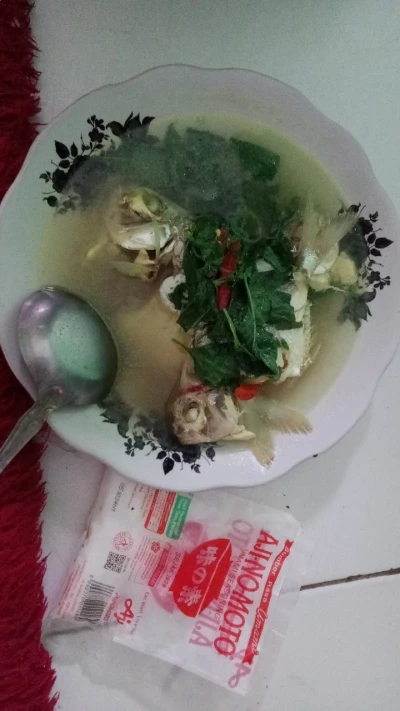 Ikan pindang bumbu iris