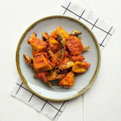 Ikan Tandeman Tahu Balado