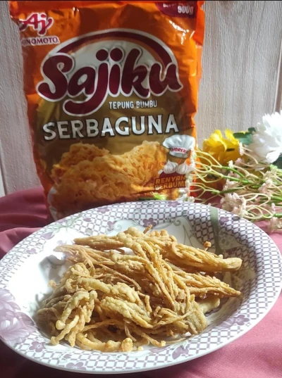 Jamur Enoki Crispy