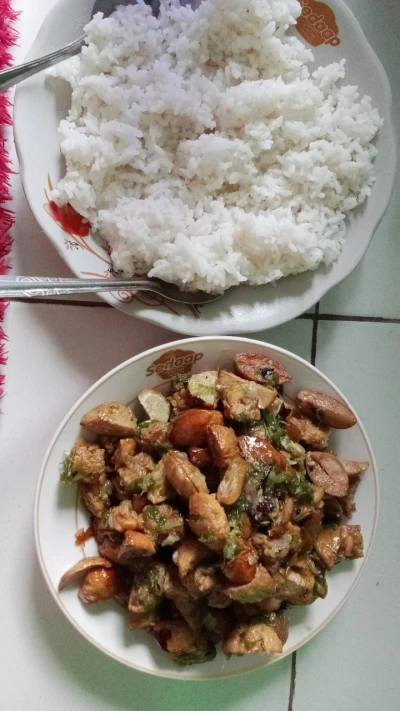 Jengkol cabe hijau
