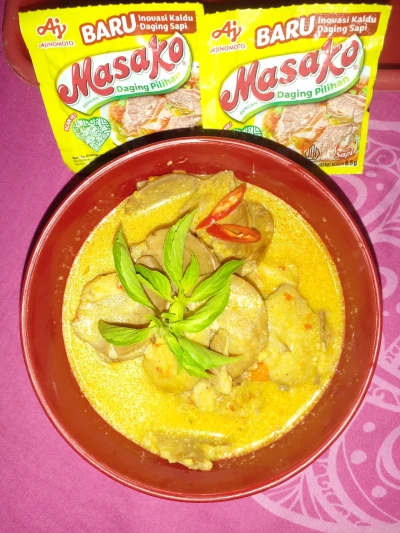 Jengkol Masak Santan Pedas