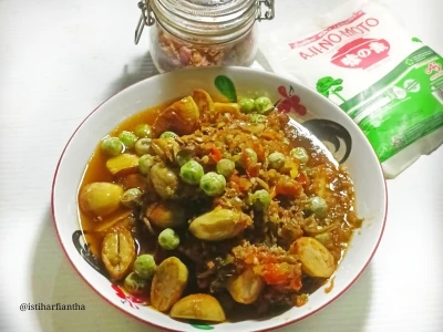 Jengkol Teri Tepokak Lado Ijo