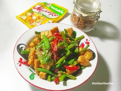 Kacang Panjang Oseng Tahu Tempe