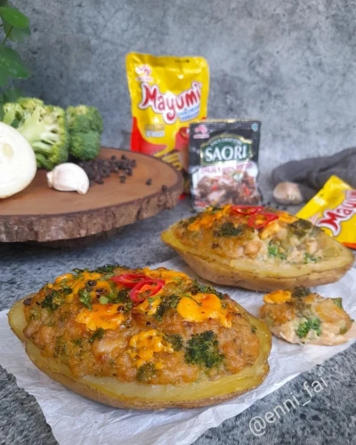 Kentang Panggang Brokoli Mayo #Brokolicious