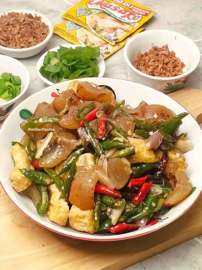 Kikil Tahu Oseng Rawit