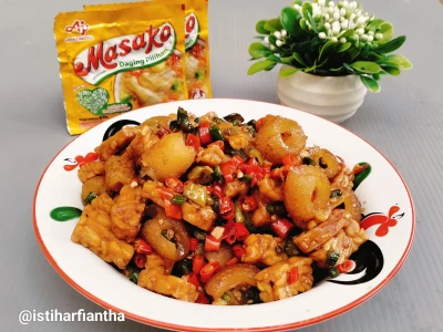 Kikil Tempe Oseng Rawit