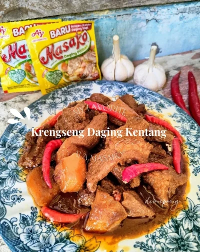 Krengseng Daging Kentang ala MASAKO® ✨