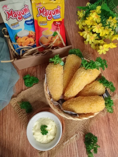 Kroket kentang isi sosis