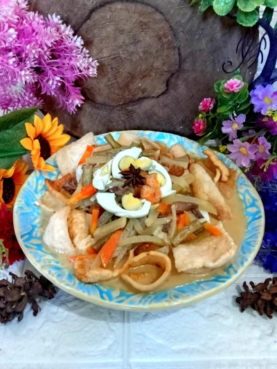 Krupuk Kuah Santan