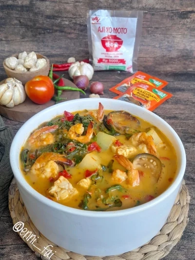 Lodeh Udang Daun Pakis