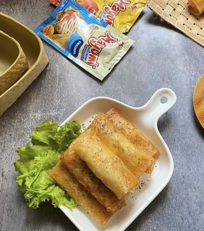Lumpia Ayam Keju