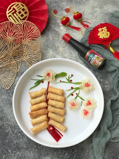Lumpia Duo Jamur Spesial ala SAORI
