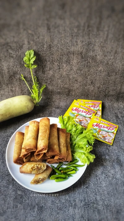 Lumpia Lobak Daging Sapi