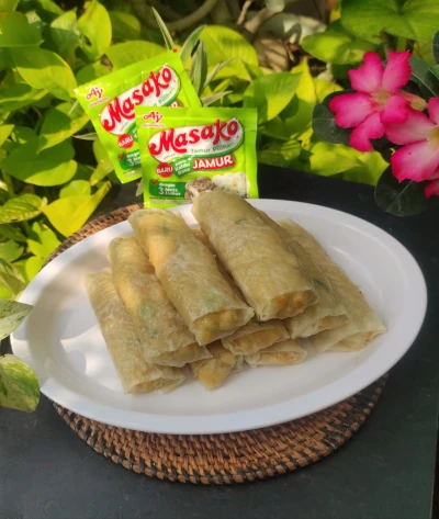 Lumpia Tahu Kukus ala Masako Jamur