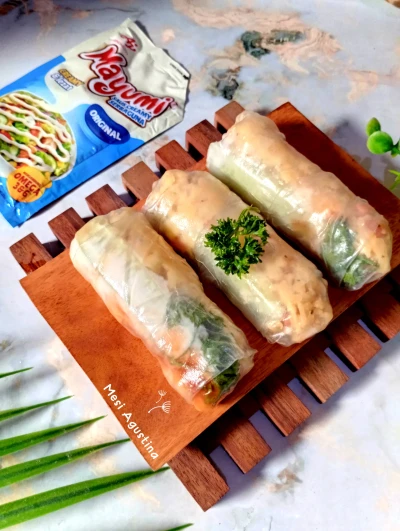 Mac Cheese Spring Roll